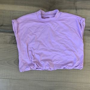 Five Dancewear Crop Top Lavender - YXL